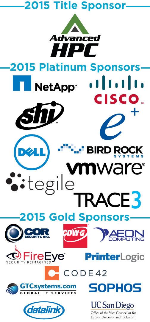 2015 sponsors